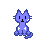 Blue Kitty